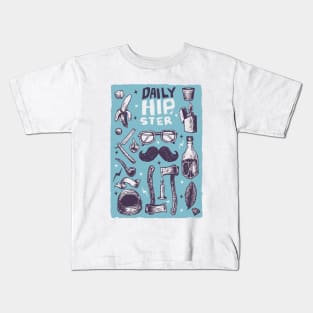 Daily Hipster Kids T-Shirt